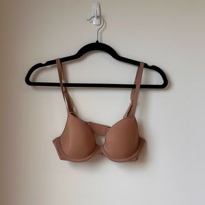 Skims Weightless Demi Bra - Size 34B in Sienna